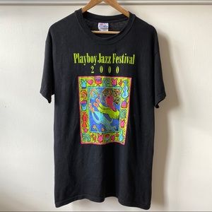 Hanes Black Graphic Tee - Short Sleeve